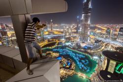 С крыши небоскреба, Дубай, ОАЭ